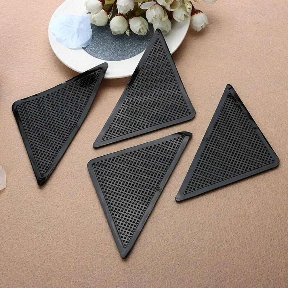 4Pcs Anti Skid Rug Carpet Mat Non Slip Grip