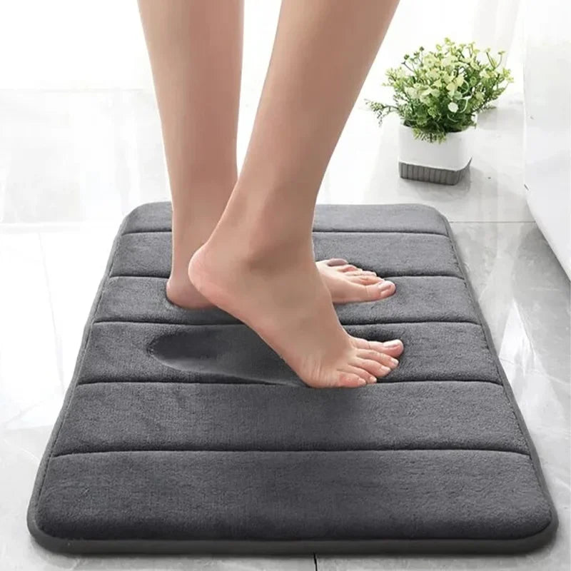 3 Pieces Super Absorbent Washable Bathroom Rug Set