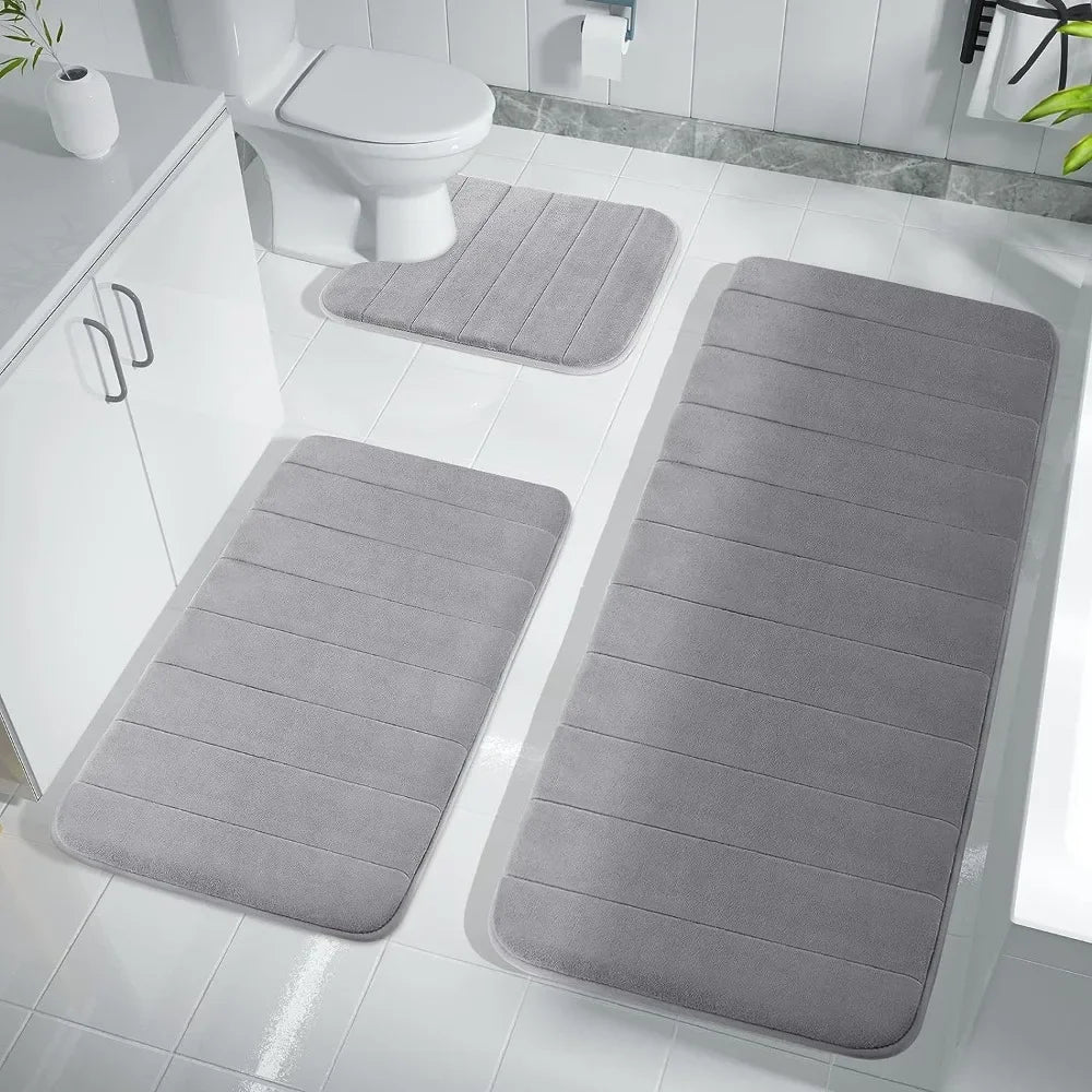 Memory Foam Carpet Non-Slip Bathroom Rug