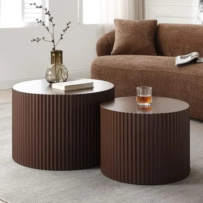 Modern Round Coffee Table Sets