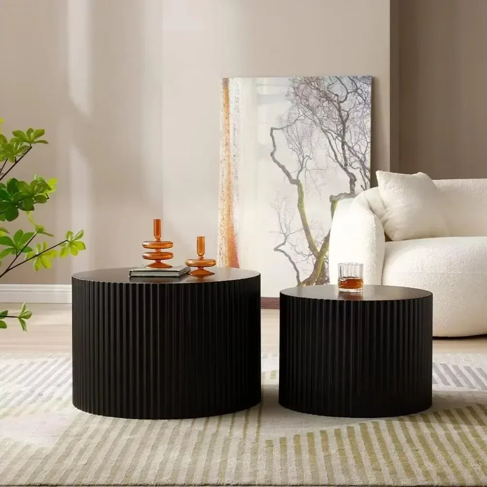 Modern Round Coffee Table Sets