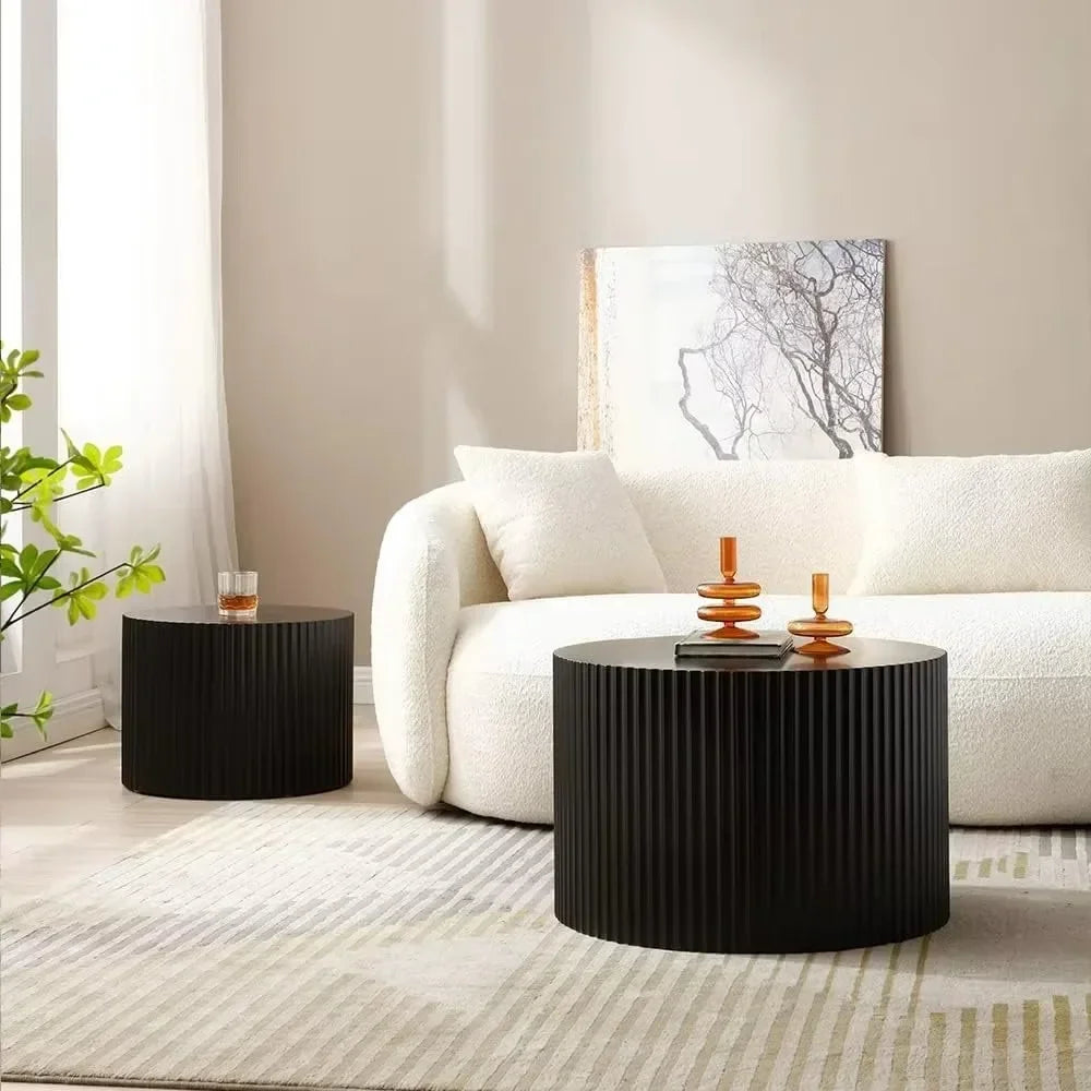 Modern Round Coffee Table Sets