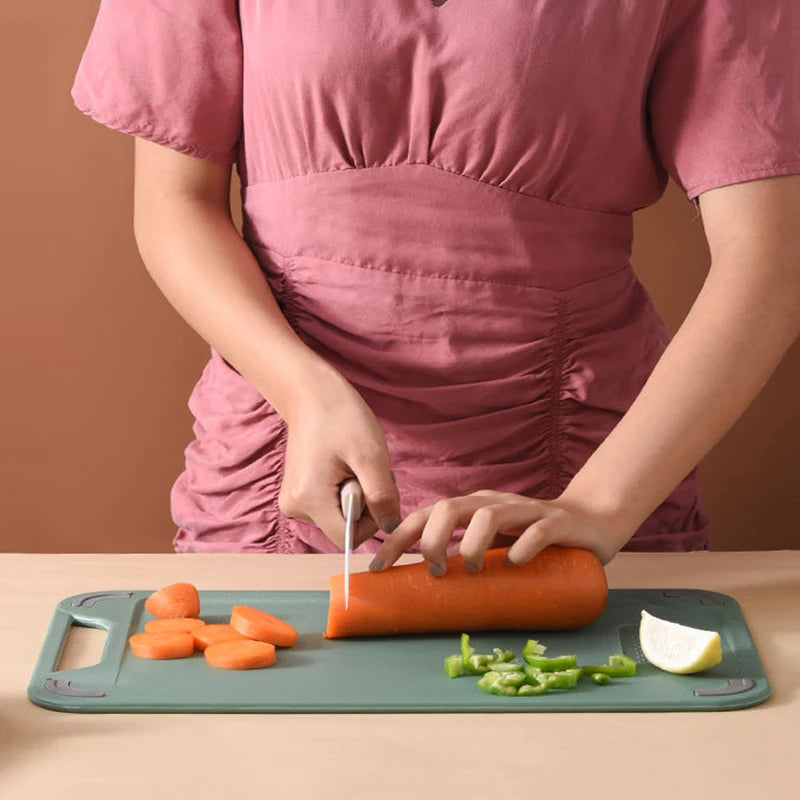 Stainless Steel Double-Sided Cutting Board